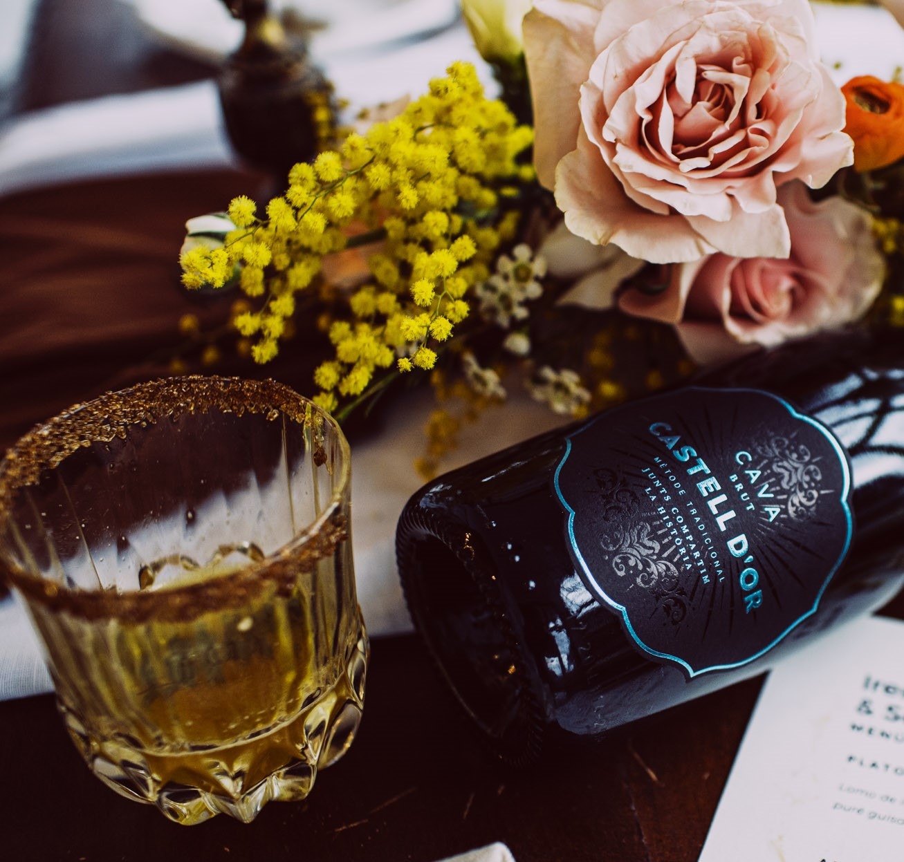 Ampolla de cava Brut Castell d'Or