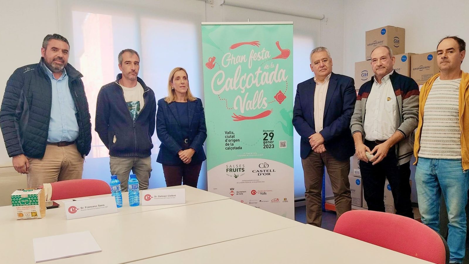 Roda de premsa de presentació de la Gran Festa de la Calçotada 2023
