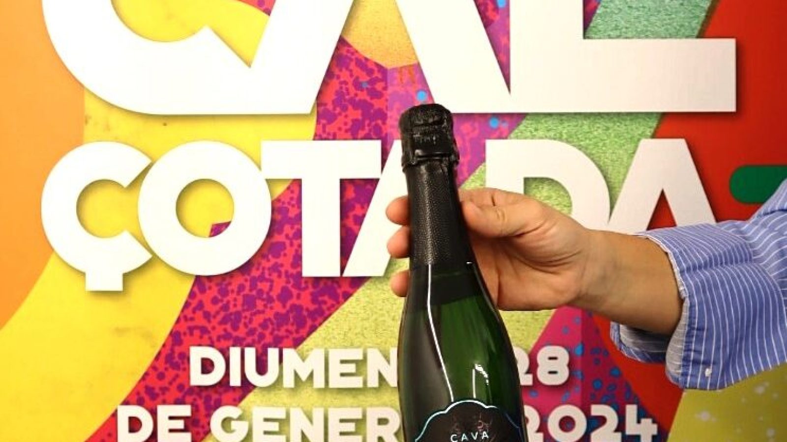 cartell i ampolla castell d'or