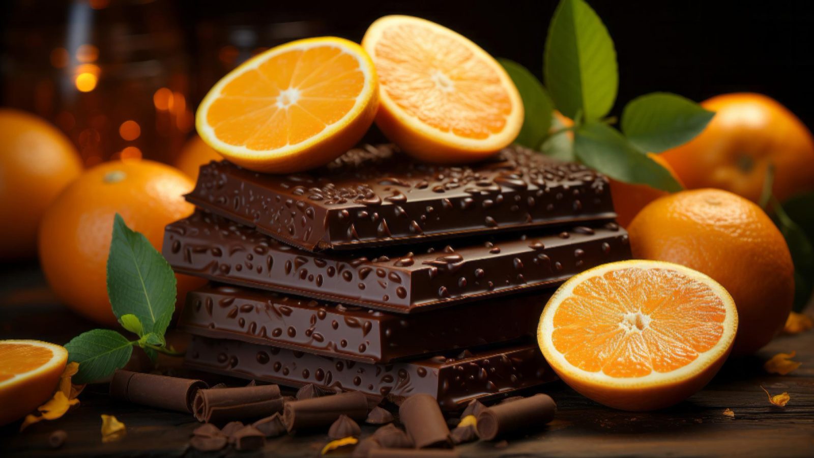 chocolate-with-orange-generative-ai