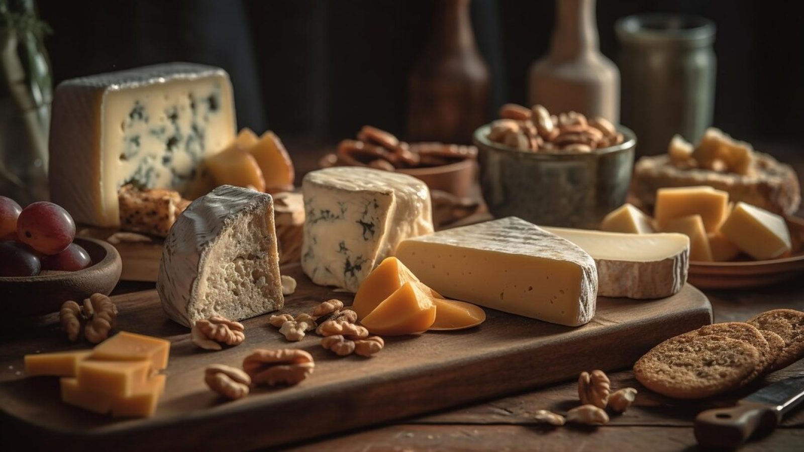 rustic-cheese-board-with-gourmet-french-variations-generated-by-ai_188544-24298